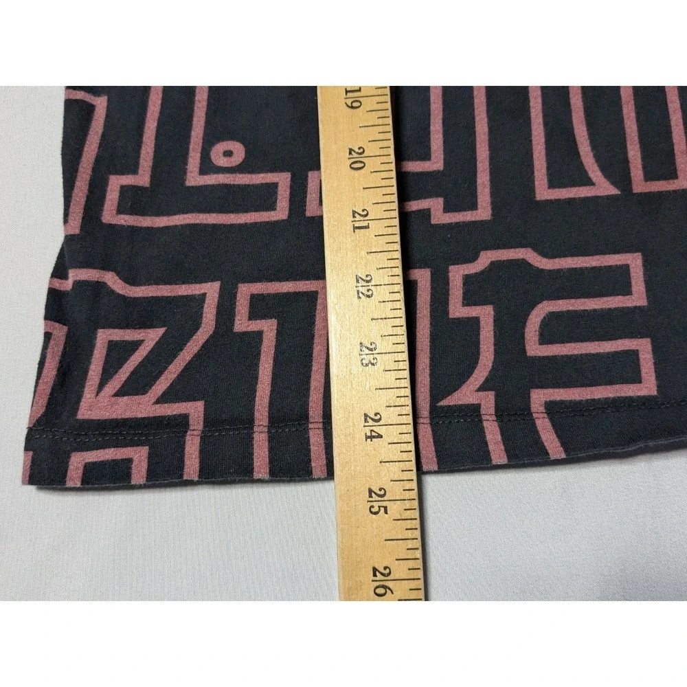 True Religion Buddha Allover Print Black T-shirt - Men Medium‎